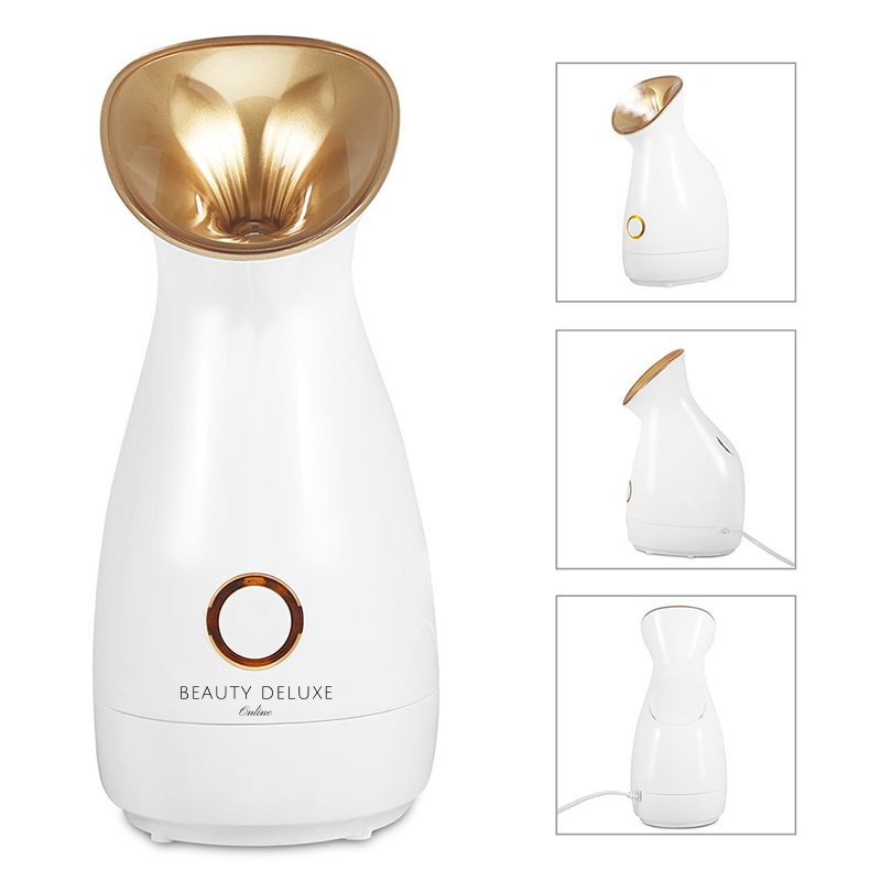 Beauty Deluxe™ Nano Ionic Face Steamer for Home